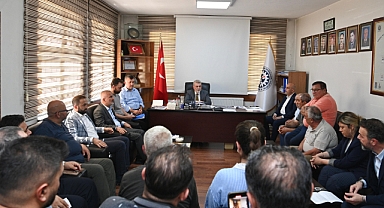 Başkan Görgel, Sanayi Sitesi Esnafıyla Bir Araya Geldi