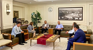 Kahramanmaraş Ziraat Odası Başkanlarından Gaziantep Büyükşehir Belediye Başkanı Fatma Şahin’e Ziyaret