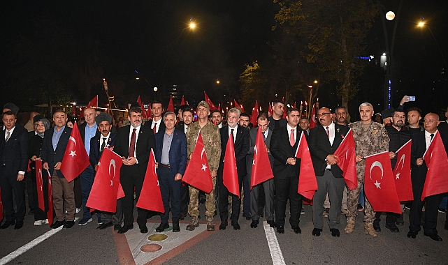 Cumhuriyet Yürüyüşü’nde Kahramanmaraş Tek Yürek Oldu