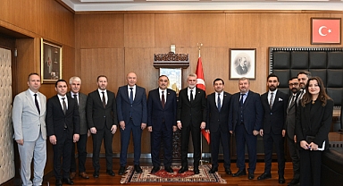 Başkan Görgel, Azerbaycan Büyükelçisi Reşad Memmedov’u Ağırladı