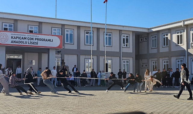 DULKADİROĞLU KAPIÇAM ÇOK PROGRAMLI ANADOLU LİSESİ ‘YERLİ MALI’ ETKİNLİKLERİNİ ÇOŞKUYLA KUTLADI