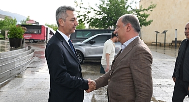 Tarım ve Orman Bakan Yardımcısı Abdulkadir Polat’tan Rektör Okumuş’a Hayırlı Olsun Ziyareti