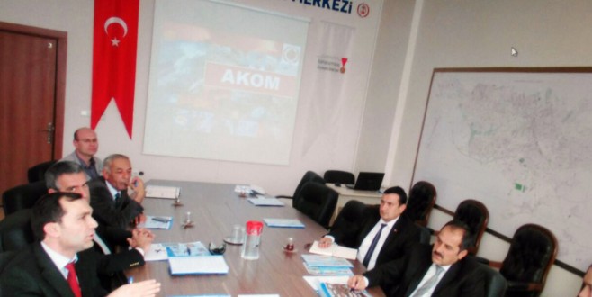 AFET KOORDİNASYON TOPLANTISI YAPILDI