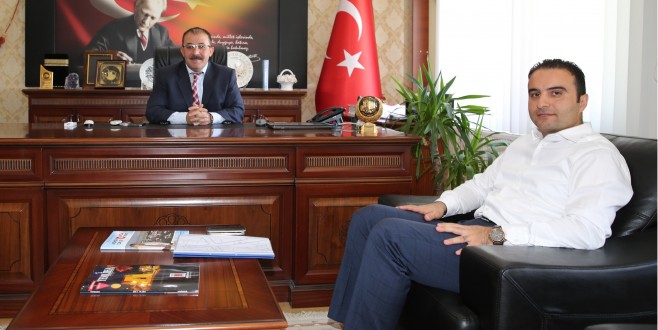 AFŞİN KAYMAKAMI BUDAN’DAN BAŞKAN GÜVEN’E ZİYARET…