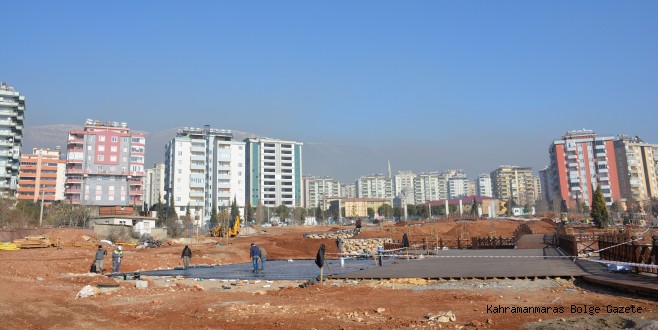AĞCALI REKREASYON ALANINDA ÇALIŞMALAR DEVAM EDİYOR