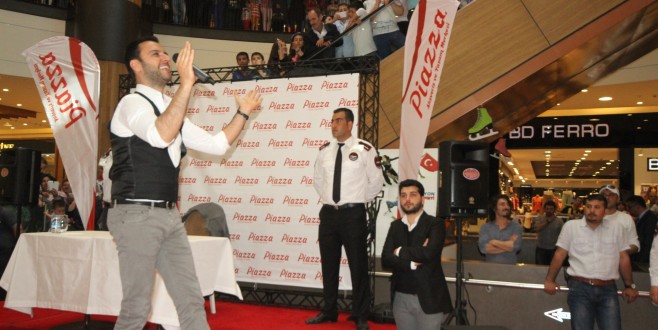 ALİŞAN PİAZZA’DA COŞTU COŞTURDU