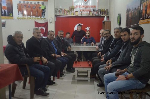ASKF,FUTBOL İL TERTİP KOMİTESİ VE İL HAKEM KURULUNDAN BÜYÜK SIR SPORA ZİYARET