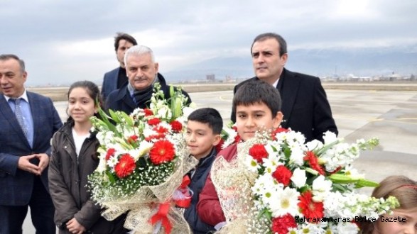BAKAN ÜNAL VE BAKAN YILDIRIM KAHRAMANMARAŞ'TA