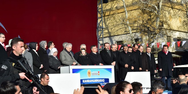 BAŞBAKAN YILDIRIM: “TÜRK MİLLETİ ASLA DİZ ÇÖKMEZ”