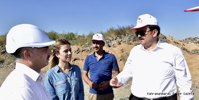 BAŞKAN ERKOÇ: “BEŞ İLÇEMİZDE DE ÇÖP PROBLEMİNİ ÇÖZÜYORUZ”