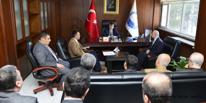 BAŞKAN ERKOÇ KASKİ’DE İNCELEMELERDE BULUNDU