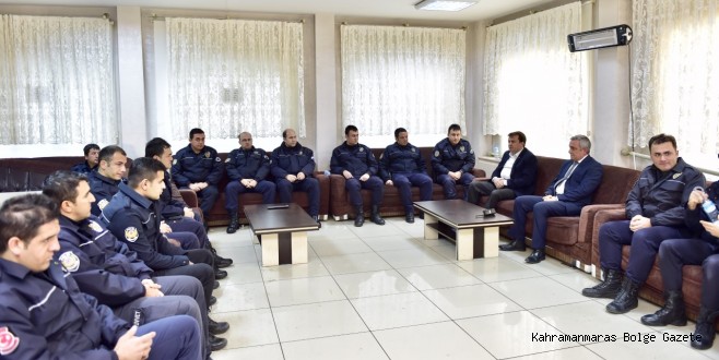 BAŞKAN ERKOÇ’TAN ÇEVİK KUVVET’E ZİYARET