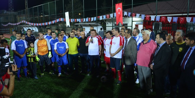 BAŞKAN ERKOÇ’TAN FUTBOL ŞOV