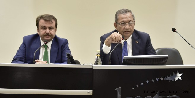 BAŞKAN ERKOÇ’TAN KMTSO’DA SUNUM