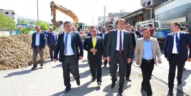 BAŞKAN ERKOÇ’TAN YOL İNCELEMESİ