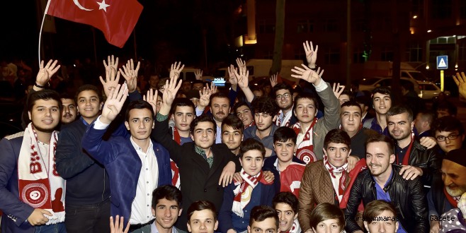 BAŞKAN ERKOÇ; “TEŞEKKÜRLER KAHRAMANMARAŞ”
