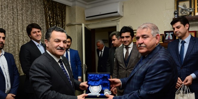 BAŞKAN MAHÇİÇEK, AZERİ MİLLETVEKİLİ DOÇ.DR.MİRZAZADEYİ KONUK ETTİ