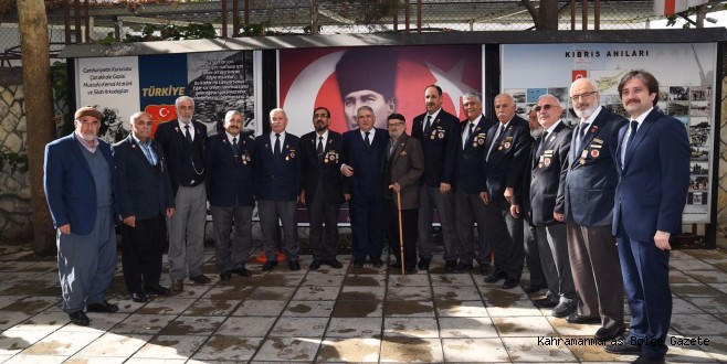 BAŞKAN MAHÇİÇEK, “GAZİLERİMİZ YAŞAYAN KAHRAMANLARIMIZ”
