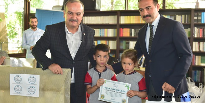 BAŞKAN OKAY’DAN ATIK PİL TOPLAYAN OKULLARA ÖDÜL