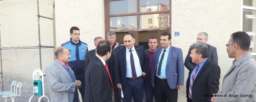 BŞB ULAŞIM DAİRE BAŞKANI DELİKTAŞ'TAN GÖKSUN TERMİNAL İNDE DENETİM