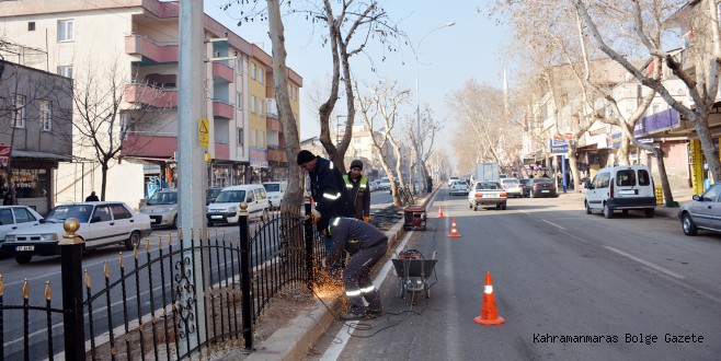 BULVARDA REFÜJ DÜZENLEME ÇALIŞMALARI