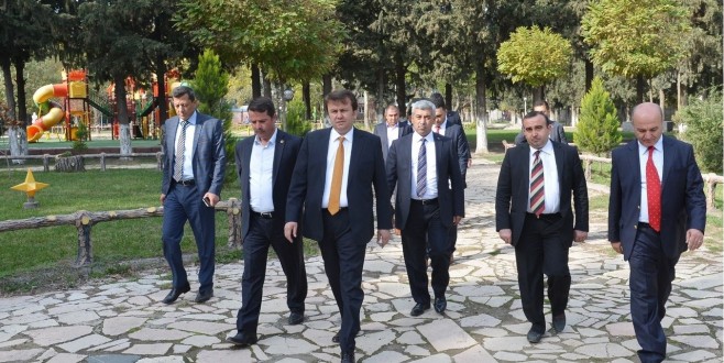 BÜYÜKŞEHİR BELEDİYE BAŞKANI ERKOÇ TÜRKOĞLU’NDA.