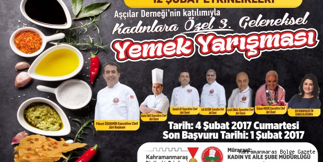 BÜYÜKŞEHİR’DEN 3 GELENEKSEL YEMEK YARIŞMASI
