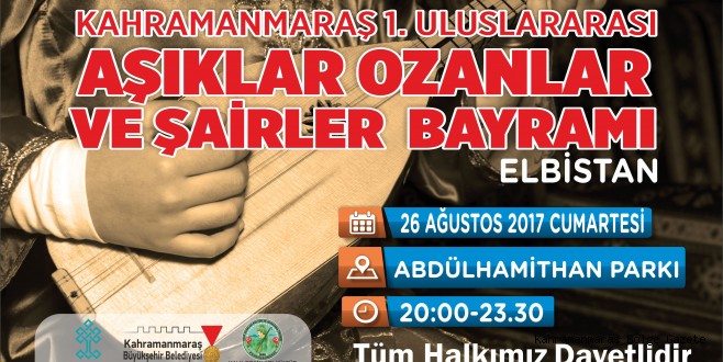 BÜYÜKŞEHİR’DEN ULUSLARARASI AŞIKLAR BAYRAMI