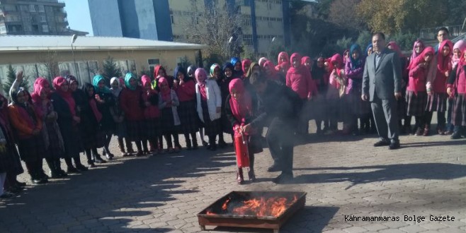 BÜYÜKŞEHİR İTFAİYESİ’NİN OKULLARDA VE YURTLARDAKİ EĞİTİMLERİ DEVAM EDİYOR