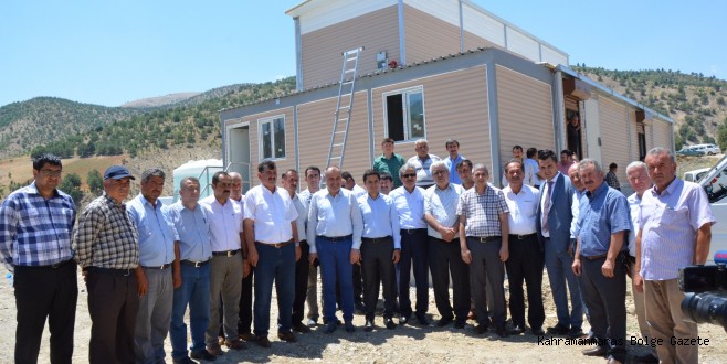 ÇAĞLAYANCERİT'TE MODÜLER KESİMHANEDE DENEME KESİMİ YAPILDI
