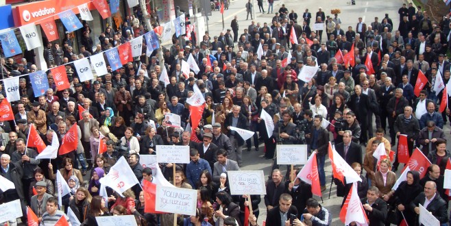 CHP KAHRAMANMARAŞ SEÇİM BÜROSU AÇILIŞINI YAPTI.