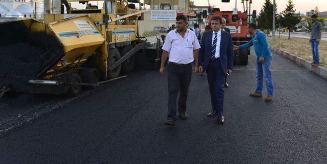 DOĞUKENT YOLU ASFALTLANIYOR
