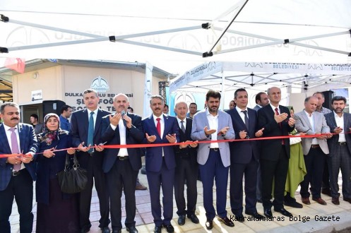 DULKADİROĞLU BELEDİYESİ MAHALLELERDE SOSYAL TESİSLERE DEVAM EDİYOR.