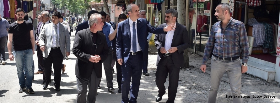 DULKADİROĞLU İLÇESİ SAKARYA ÇARŞISINDA DÖNÜŞÜM BAŞLADI