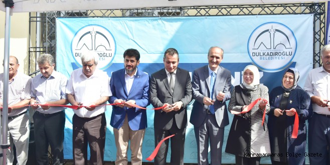 DULKADİROĞLU'NDAN BİR SOSYAL TESİSTE DERELİ'YE