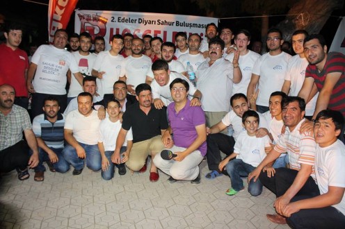 EDELER DİYARI SAHUR BULUŞMASINA BÜYÜK İLGİ…