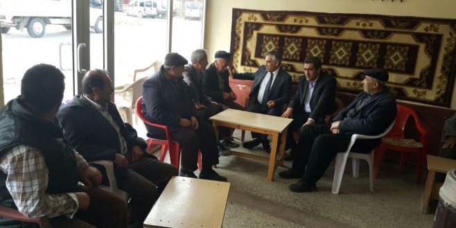 Elbistan ve Ekinözü ilçelerini ziyaret eden Dr.Faruk Atlı Gezilerini Aralıksız sürdürüyor.