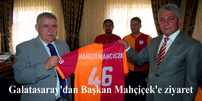Galatasaray’dan Başkan Mahçiçek’e ziyaret