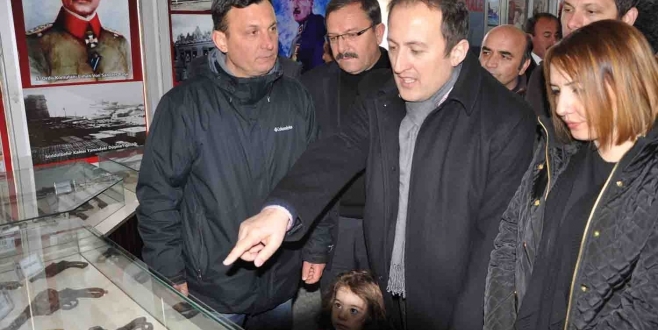 GEZİCİ ÇANAKKALE TIRI GÖKSUN’DA SERGİLENDİ.