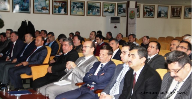 GIDA TARIM VE HAYVANCILIK MÜDÜRLÜĞÜ 2015 YILI DEĞERLENDİRME ve 2016 YILI PLANLAMA PROGRAMI TOPLANTISI YAPILDI