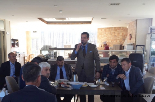 GÖKKAYA TÜRKOĞLU MUHTARLARIYLA BULUŞTU