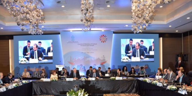 GÜNEYDOĞU AVRUPA ÜLKELERİ KÜLTÜR BAKANLARI TOPLANTISI İSTANBUL’DA YAPILDI