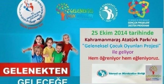 İLİMİZDE GELENEKSEL ÇOCUK OYUNLARI PROJESİ 25 EKİM CUMARTESİ(YARIN) GÜNÜ GERÇEKLEŞTİRİLECEK.