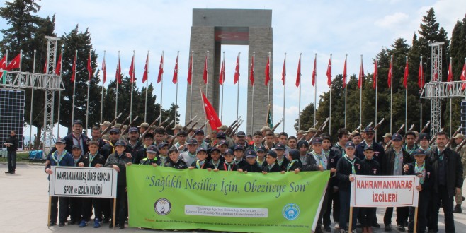 İZCİLER DEDELERİNİN İZİNDEN YÜRÜDÜLER