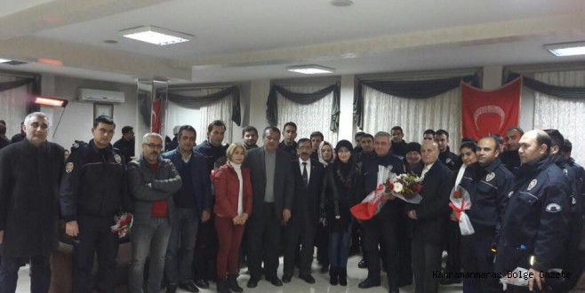 K.MARAŞ DOSTLUK GRUBU DERNEĞİNDEN ÇEVİK KUVVETE SAMİMİ VE DOSTANE ZİYARET.
