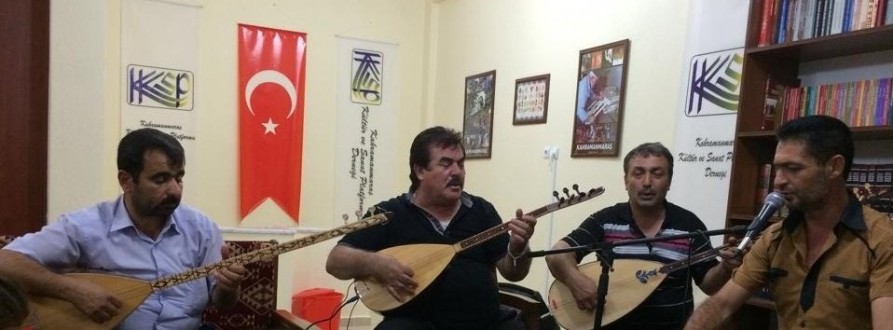 Kahramanmaraş Kültür ve Sanat Platformu Derneği’nde Ozanlar Geçidi.