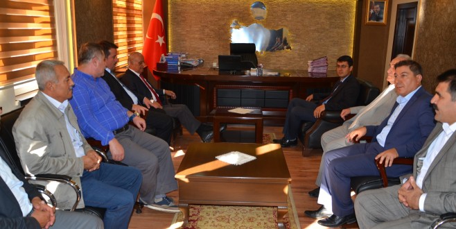 KAHRAMANMARAŞ MİLLETVEKİLİ PROF.DR.MEHMET SAĞLAM TÜRKOĞLU İLÇESİNİ ZİYARET ETTİ .