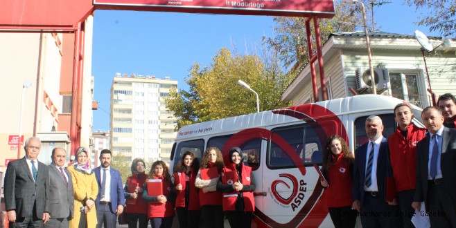 KAHRAMANMARAŞ’ TA ASDEP PERSONELİ SAHAYA ÇIKTI
