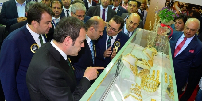 KAHRAMANMARAŞTA ALTIN VE MÜCEVHER FUARI AÇILDI