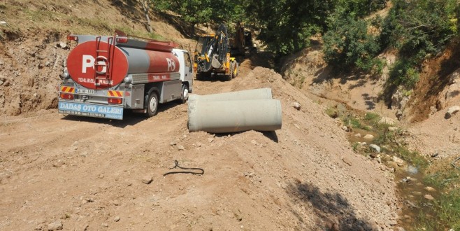 KASKİ’NİN KANALİZASYON ÇALIŞMALARI DEVAM EDİYOR.